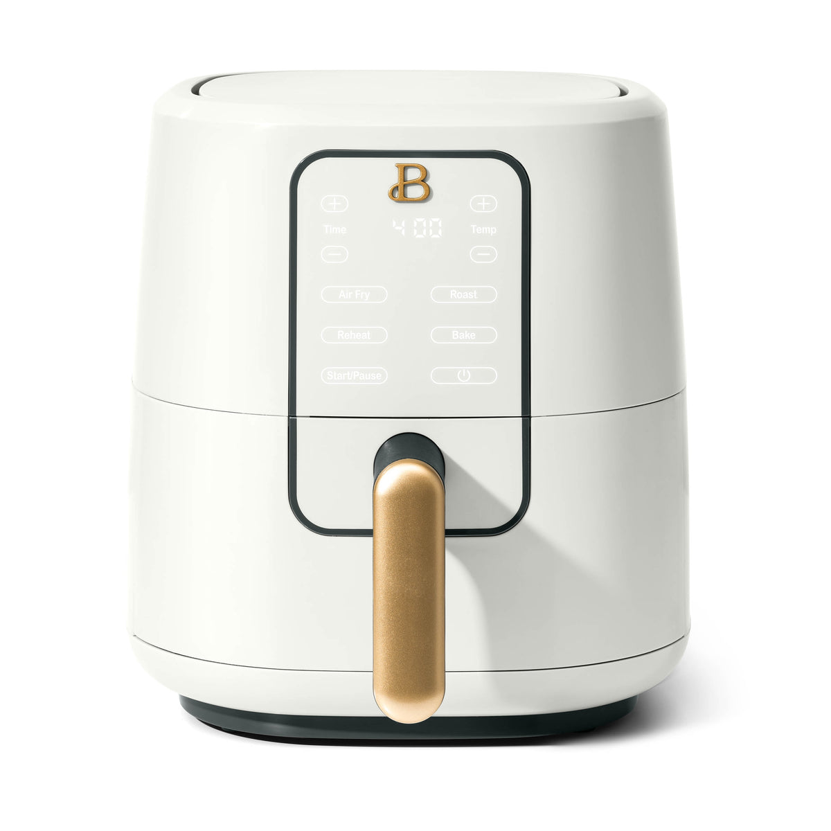 Beautiful 3 Qt Air Fryer with TurboCrisp Technology, EverGood Ceramic Nonstick Coating, Sage Green by Drew Barrymore