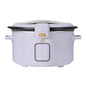 Beautiful 4 Qt Digital Slow Cooker with Hinged Locking Lid, Wildflower White by Drew Barrymore