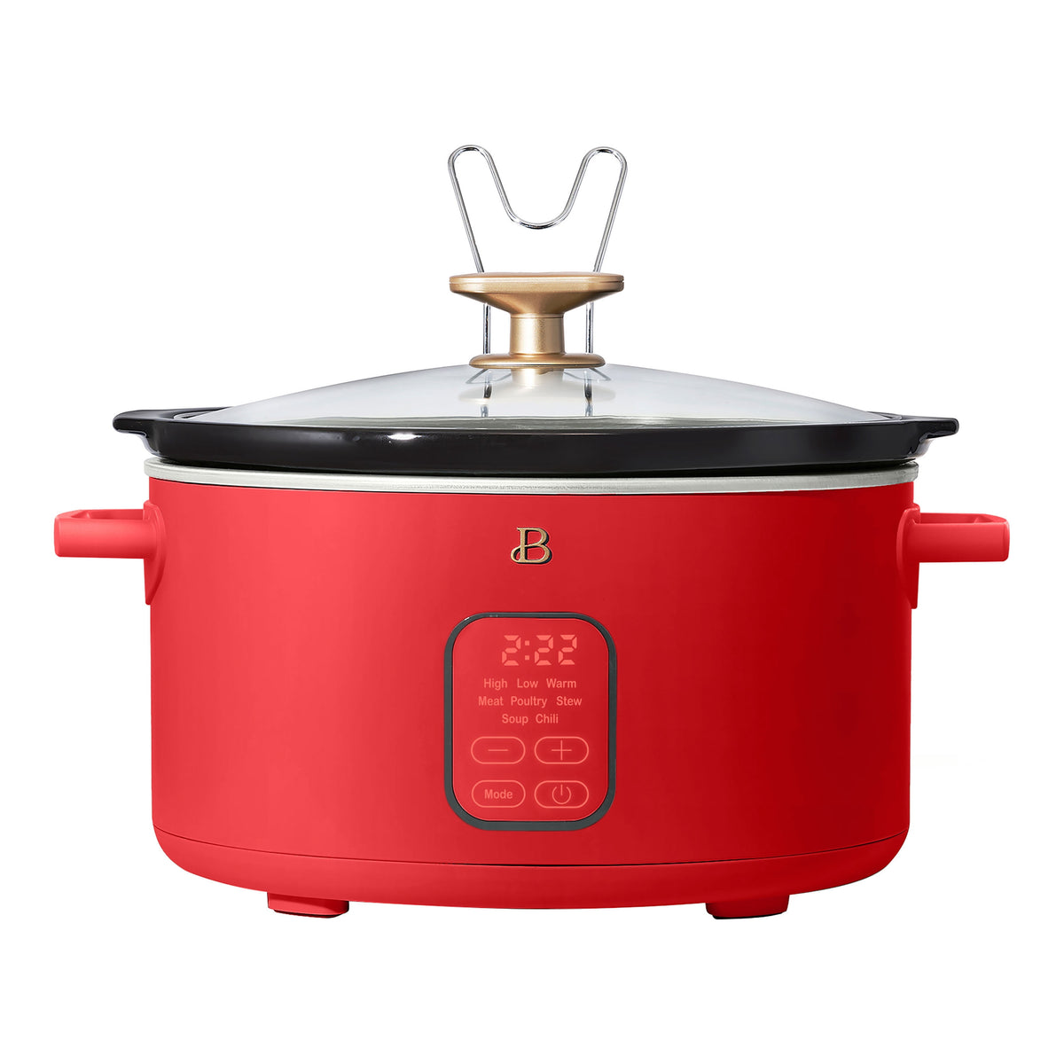 Beautiful 6 Qt Programmable Slow Cooker, Sage Green by Drew Barrymore