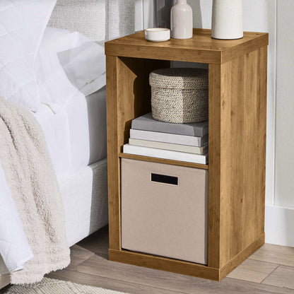 Better Homes & Gardens 2 Cube Storage Organizer, Rustic Gray