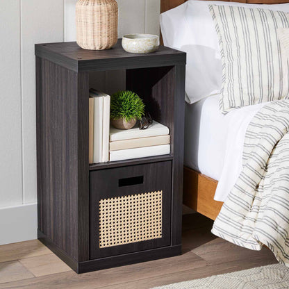 Better Homes & Gardens 2 Cube Storage Organizer, Rustic Gray