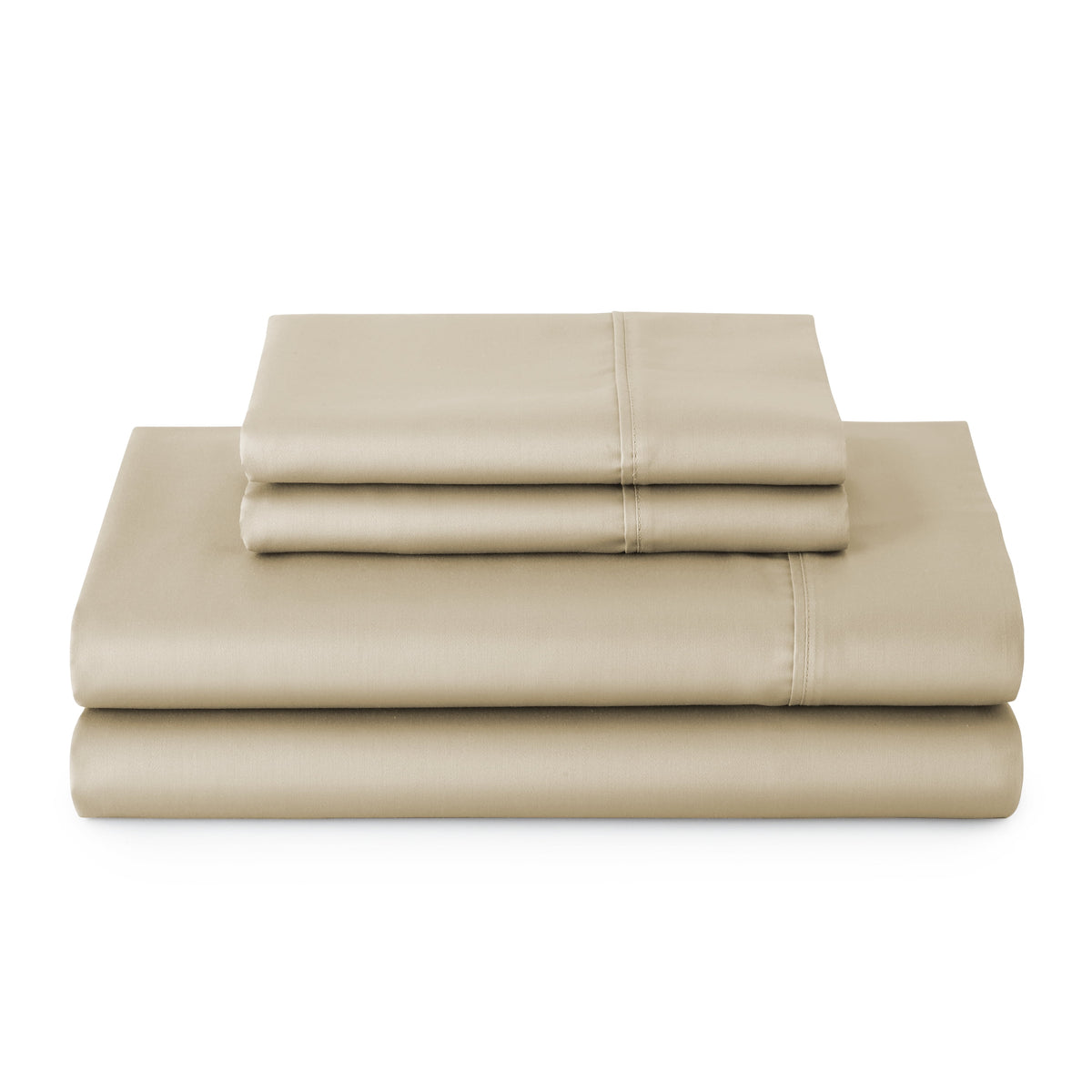 Better Homes & Gardens 4-Piece 300 Thread Count Lysia Floral Green River Cotton Sateen Bed Sheet Set, Queen