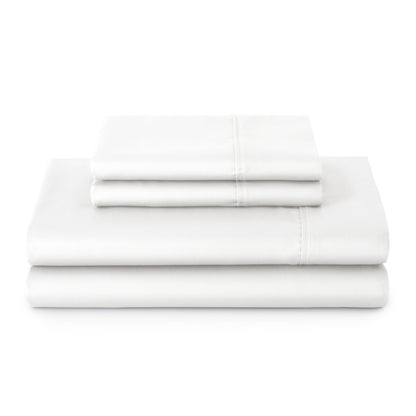 Better Homes & Gardens 4-Piece 300 Thread Count Lysia Floral Green River Cotton Sateen Bed Sheet Set, Queen