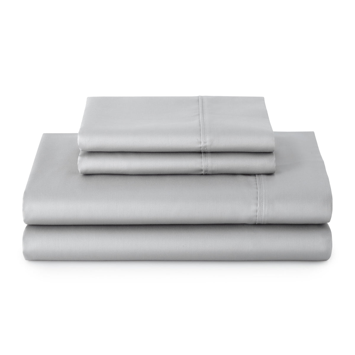 Better Homes & Gardens 4-Piece 300 Thread Count Lysia Floral Green River Cotton Sateen Bed Sheet Set, Queen