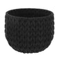 Better Homes & Gardens Closed-Weave Polyester Black Decorative Storage Basket