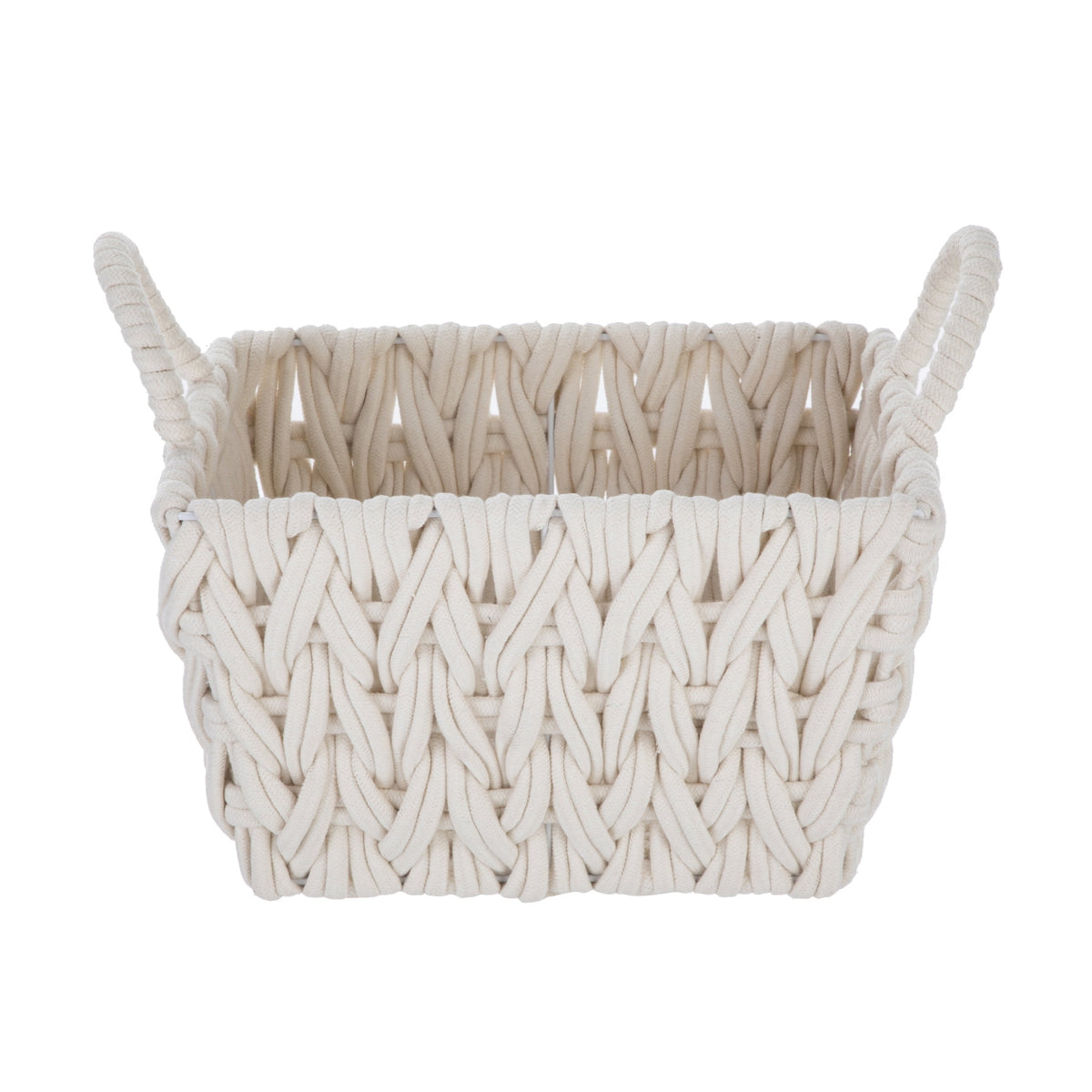 Better Homes & Gardens Closed-Weave Polyester Black Decorative Storage Basket