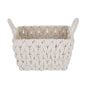 Better Homes & Gardens Closed-Weave Polyester Black Decorative Storage Basket