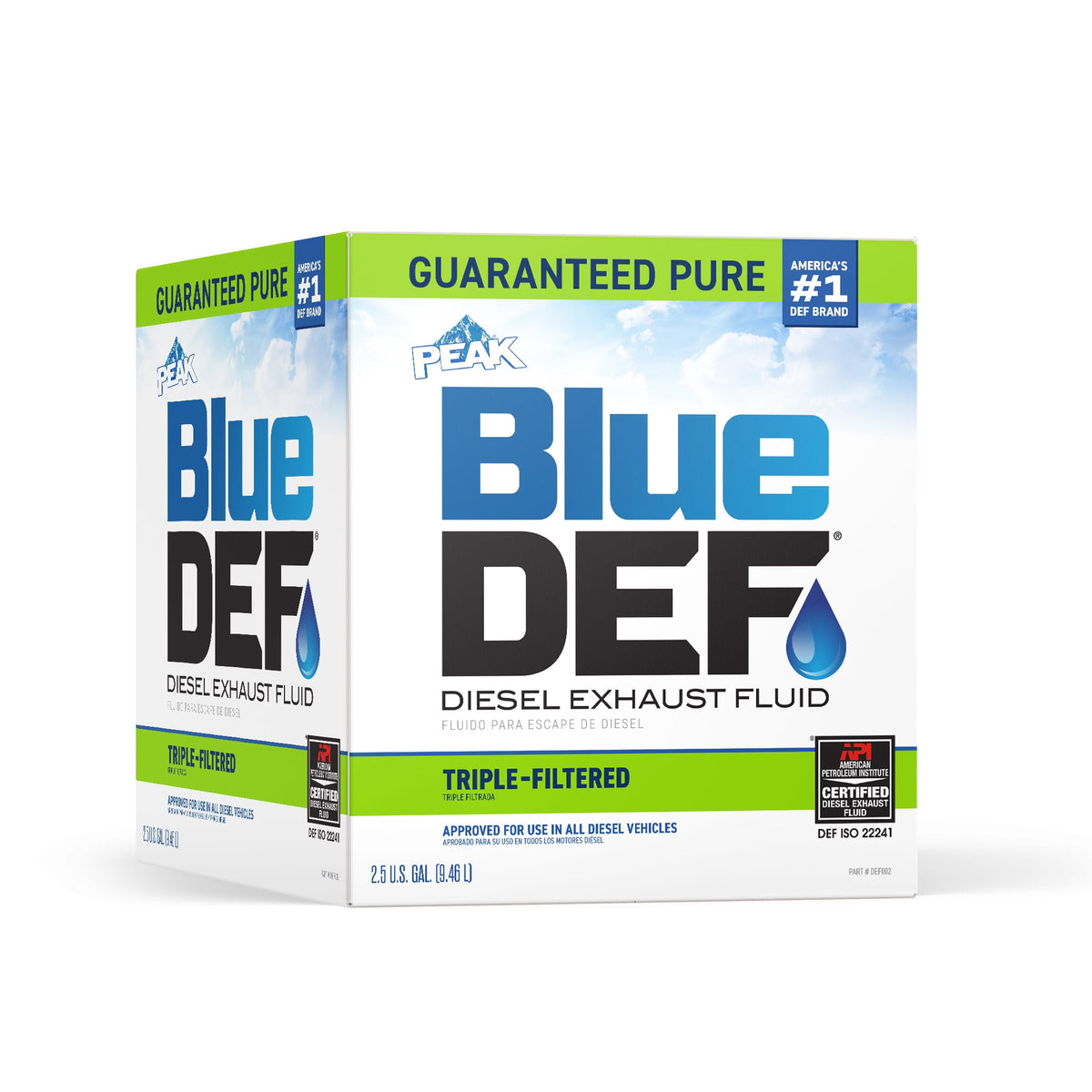 (3 pack) BlueDEF Diesel Exhaust Fluid, 2.5 gal