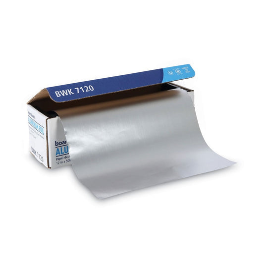 Heavy-Duty Aluminum Foil Roll, 87 Gauge, 12" x 500 ft BWK 7120