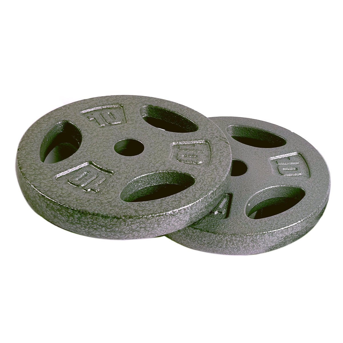 CAP Barbell, 40 lb Standard 1" Weight Plate Set, (10 lb x 4)