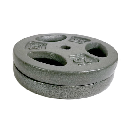 CAP Barbell, 40 lb Standard 1" Weight Plate Set, (10 lb x 4)