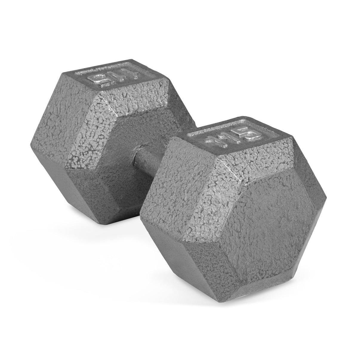CAP Barbell 50lb Cast Iron Hex Dumbbell, Single