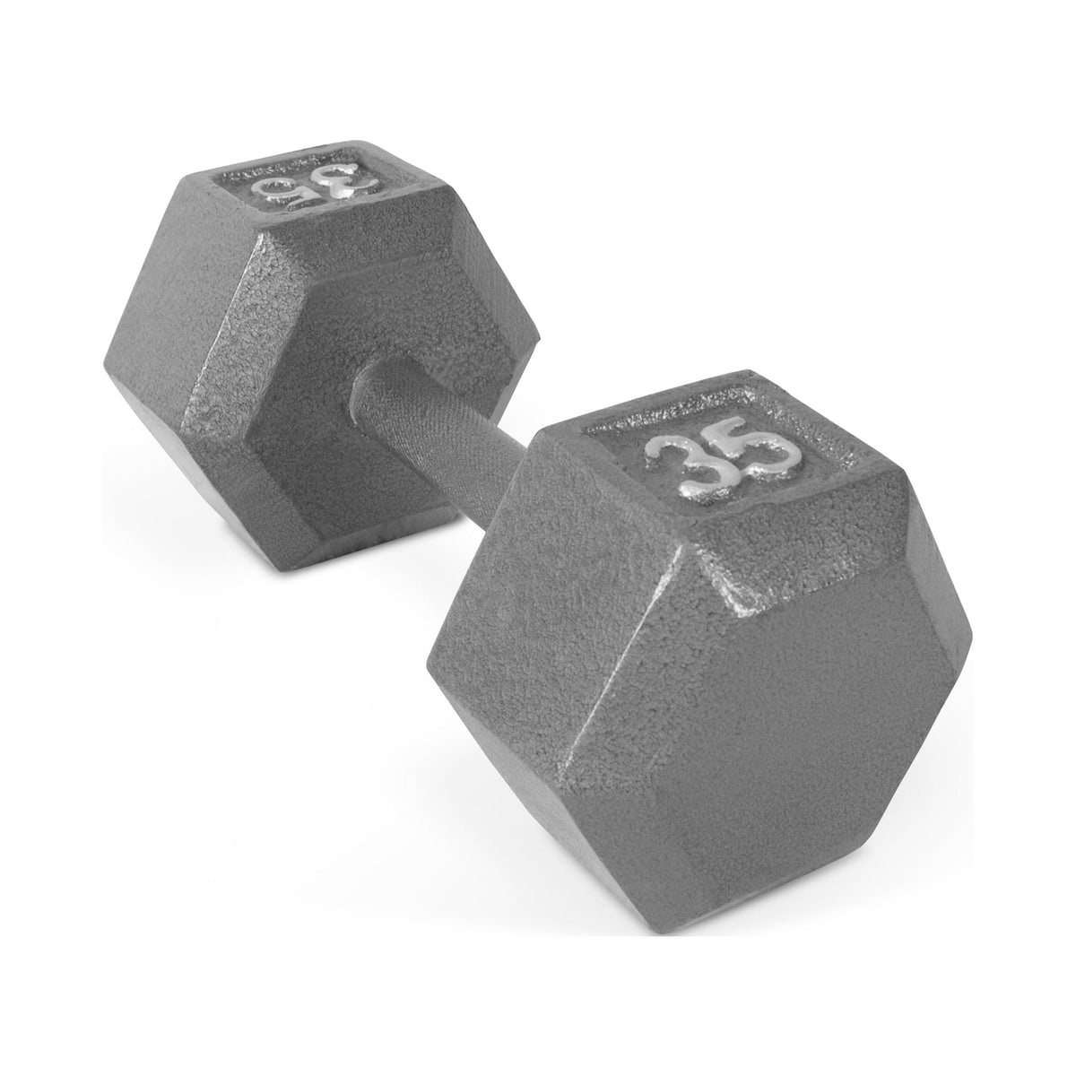 CAP Barbell 45lb Cast Iron Hex Dumbbell, Single