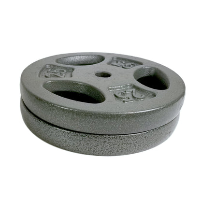 CAP Barbell, 40 lb Standard 1" Weight Plate Set, (10 lb x 4)