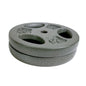 CAP Barbell, 40 lb Standard 1" Weight Plate Set, (10 lb x 4)