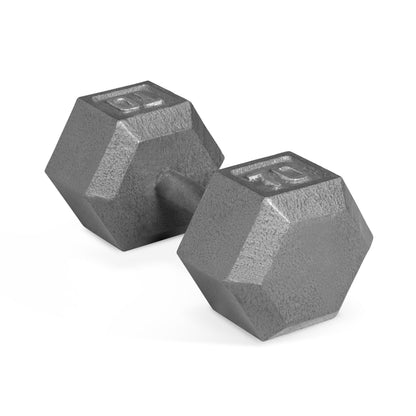 CAP Barbell 35lb Cast Iron Hex Dumbbell, Single