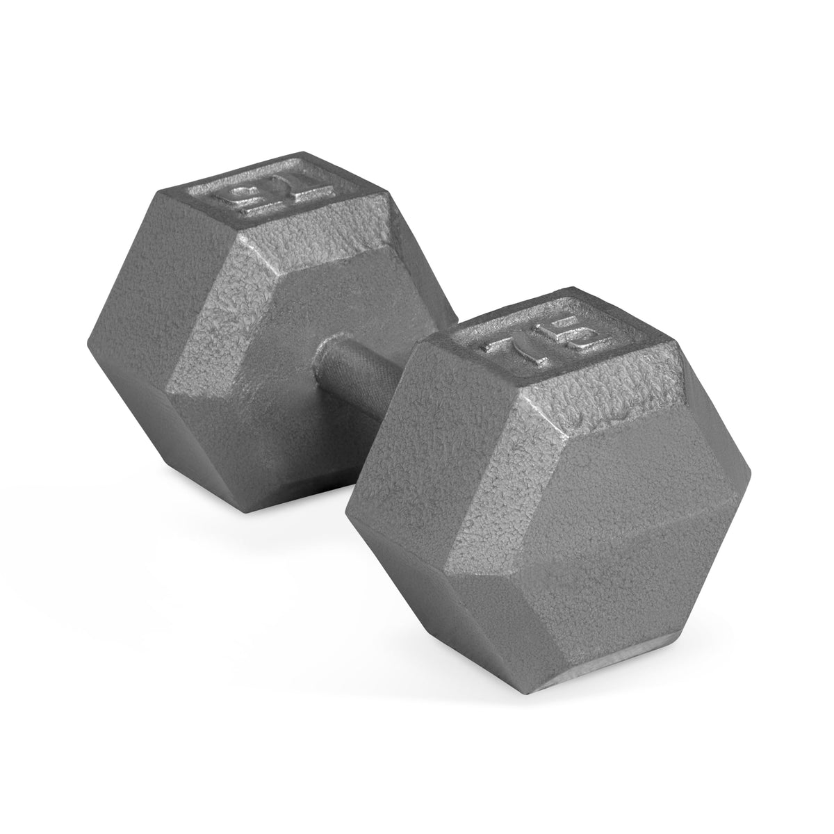 CAP Barbell 45lb Cast Iron Hex Dumbbell, Single