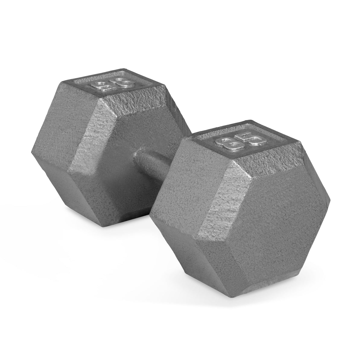 CAP Barbell 35lb Cast Iron Hex Dumbbell, Single
