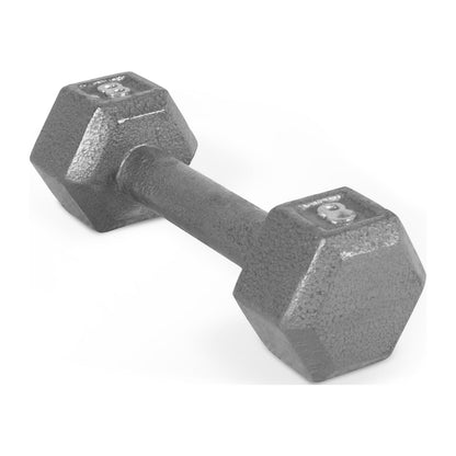 CAP Barbell 50lb Cast Iron Hex Dumbbell, Single