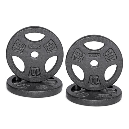 CAP Barbell Standard 7.5lb BLACK Plate Pack B (x4)