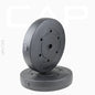 CAP Barbell Standard Vinyl Weight Plate Set, 50 lb (25 lb x 2)