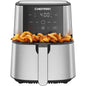 Chefman Air Fryer 1500W, 6 Quart, 4 Functions with Touch Controls, Stainless Steel
