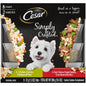 Cesar Simply Crafted Wet Dog Food Variety Pack, 1.3 oz Tubs (16 Pack)