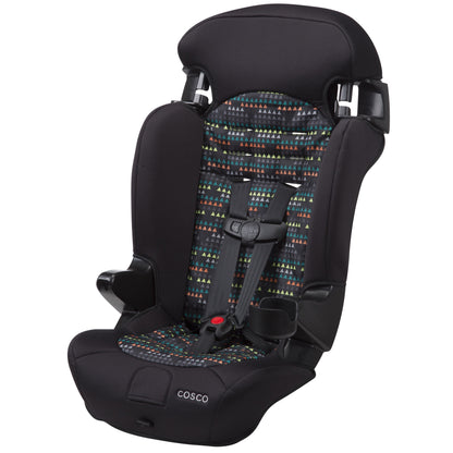 Cosco Kids Finale 2-in-1 Toddler Booster Car Seat, Braided Twine II, Harness Booster Car Seat