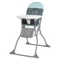 Cosco Kids Simple Fold Baby High Chair, Portable Feeding Chair, Black