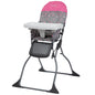 Cosco Kids Simple Fold Baby High Chair, Portable Feeding Chair, Black