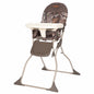 Cosco Kids Simple Fold Baby High Chair, Portable Feeding Chair, Black