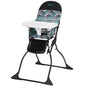 Cosco Kids Simple Fold Baby High Chair, Portable Feeding Chair, Black
