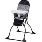 Cosco Kids Simple Fold Baby High Chair, Portable Feeding Chair, Black