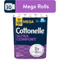 Cottonelle Ultra Soft Toilet Paper, 36 Mega Rolls