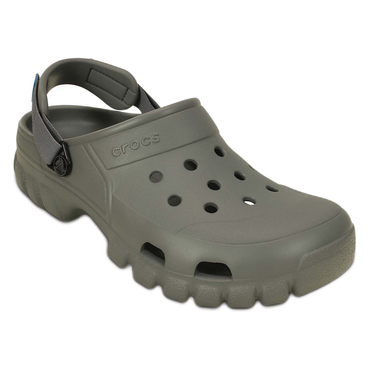 Crocs Adult Offroad Adjustable Sport Clogs, Smoke/Charcoal, W12/M10