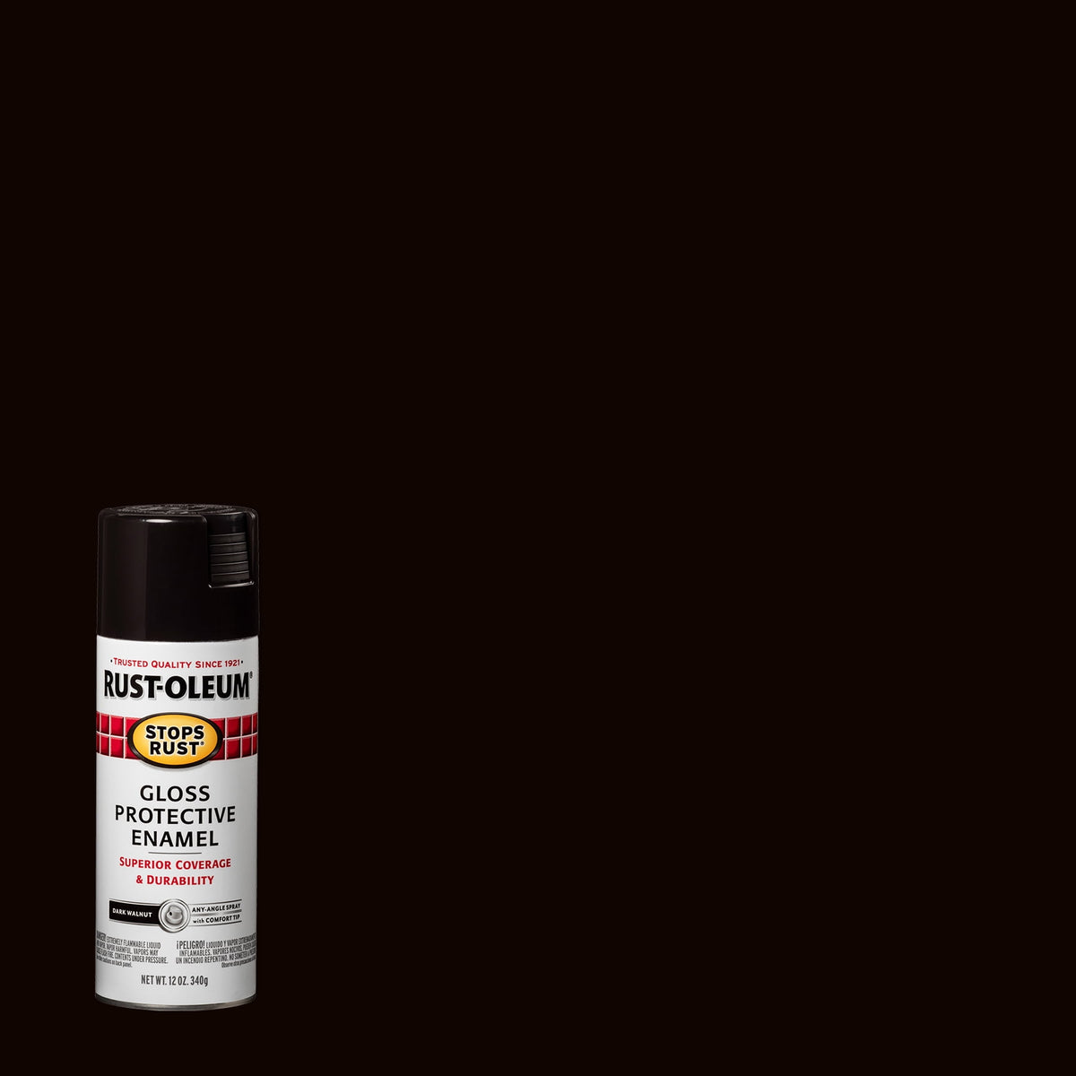 (6 pack) Orange, Rust-Oleum Stops Rust Protective Enamel Gloss Spray Paint-214084, 12 oz