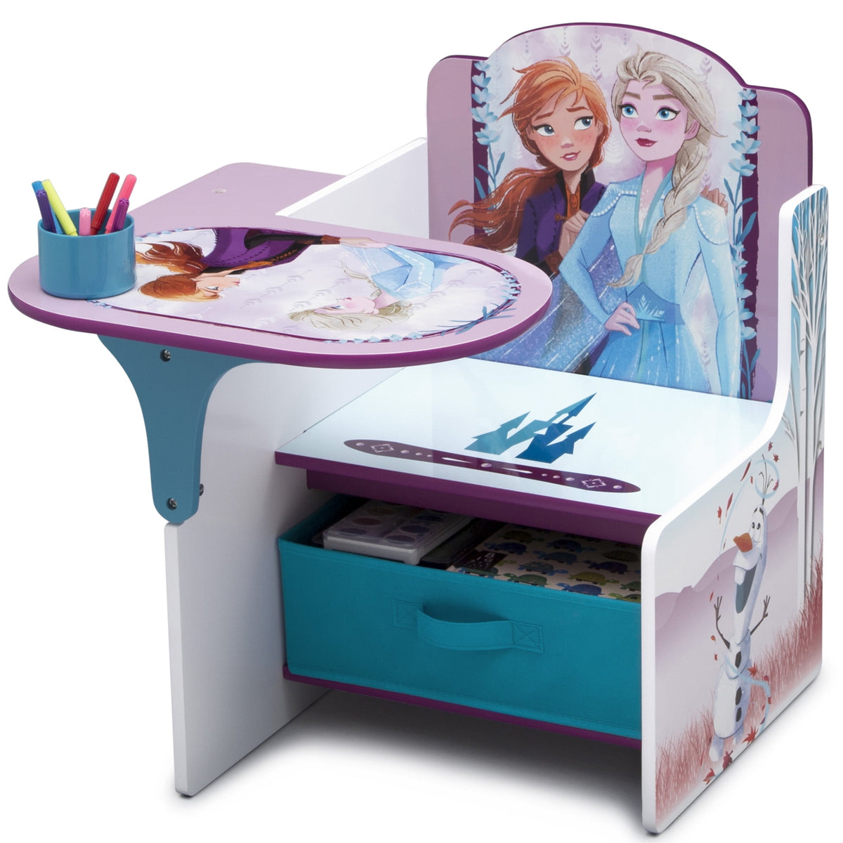 Disney Minnie Mouse Chair Desk with Storage Bin by Delta Children