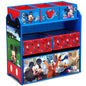 Bluey Design and Store 6 Bin Toy Storage Organizer by Delta Children
