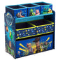 Bluey Design and Store 6 Bin Toy Storage Organizer by Delta Children