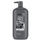 (4 pack) Dove Men+Care Body And Face Scrub Body Wash For Men Charcoal + Clay With 24-Hour Nourishing Micromoisture Technology, 30 fl oz