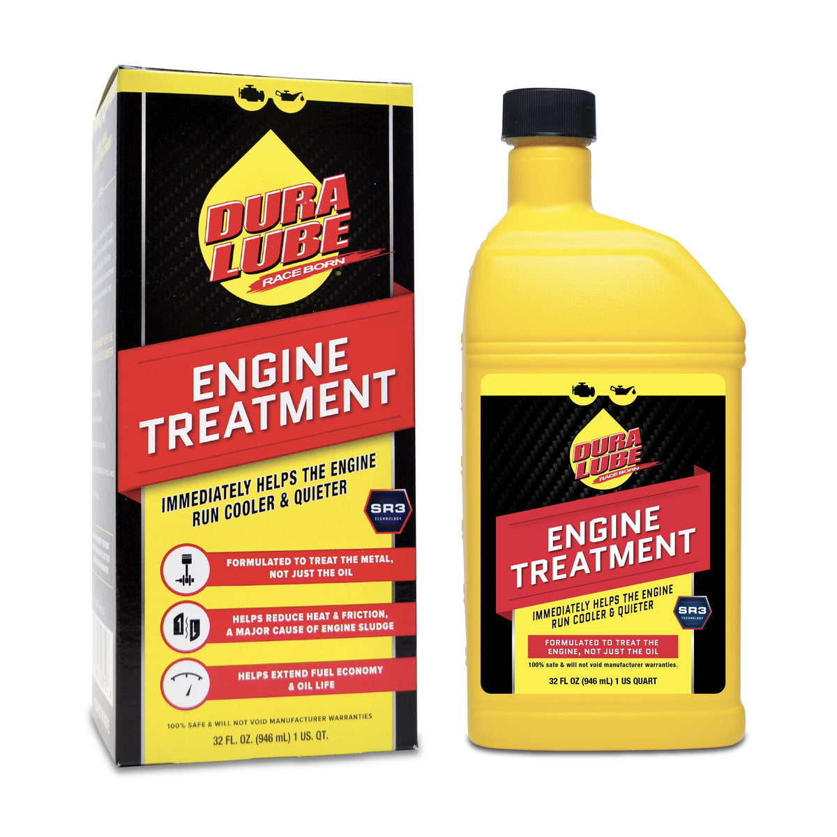 (2 pack) Dura Lube Engine Treatment, Automotive Oil Additive for Gas and Diesel Engines, 32 oz