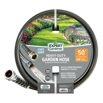 Expert Gardener 5/8 in x 100 ft Heavy Duty Garden Hose