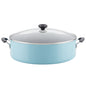 Farberware Easy Clean 14 in Covered Family Pan, DiamondMax Nonstick, Dishwasher Safe, Black