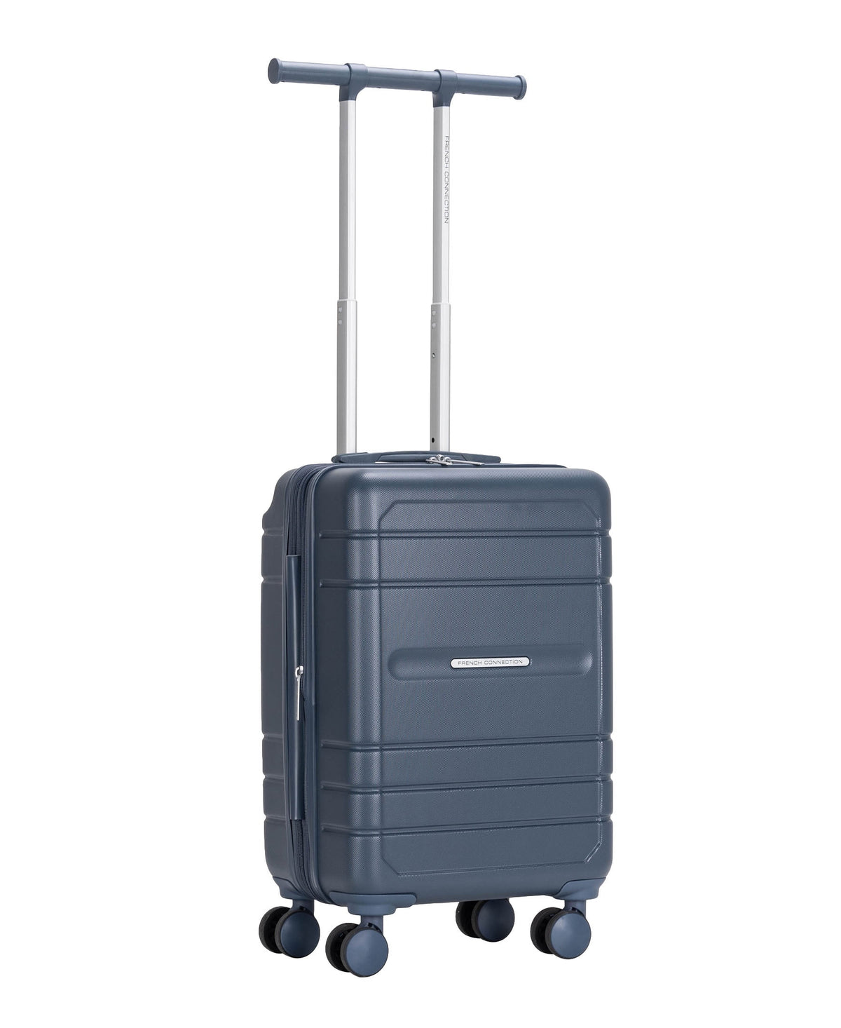 French Connection 22 inch Expandable Rolling Carry-on Luggage, Quiet Shade