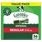 Greenies Original Flavor Natural Dental Dog Treats, Regular Size, 36 oz Pack, 36 Count
