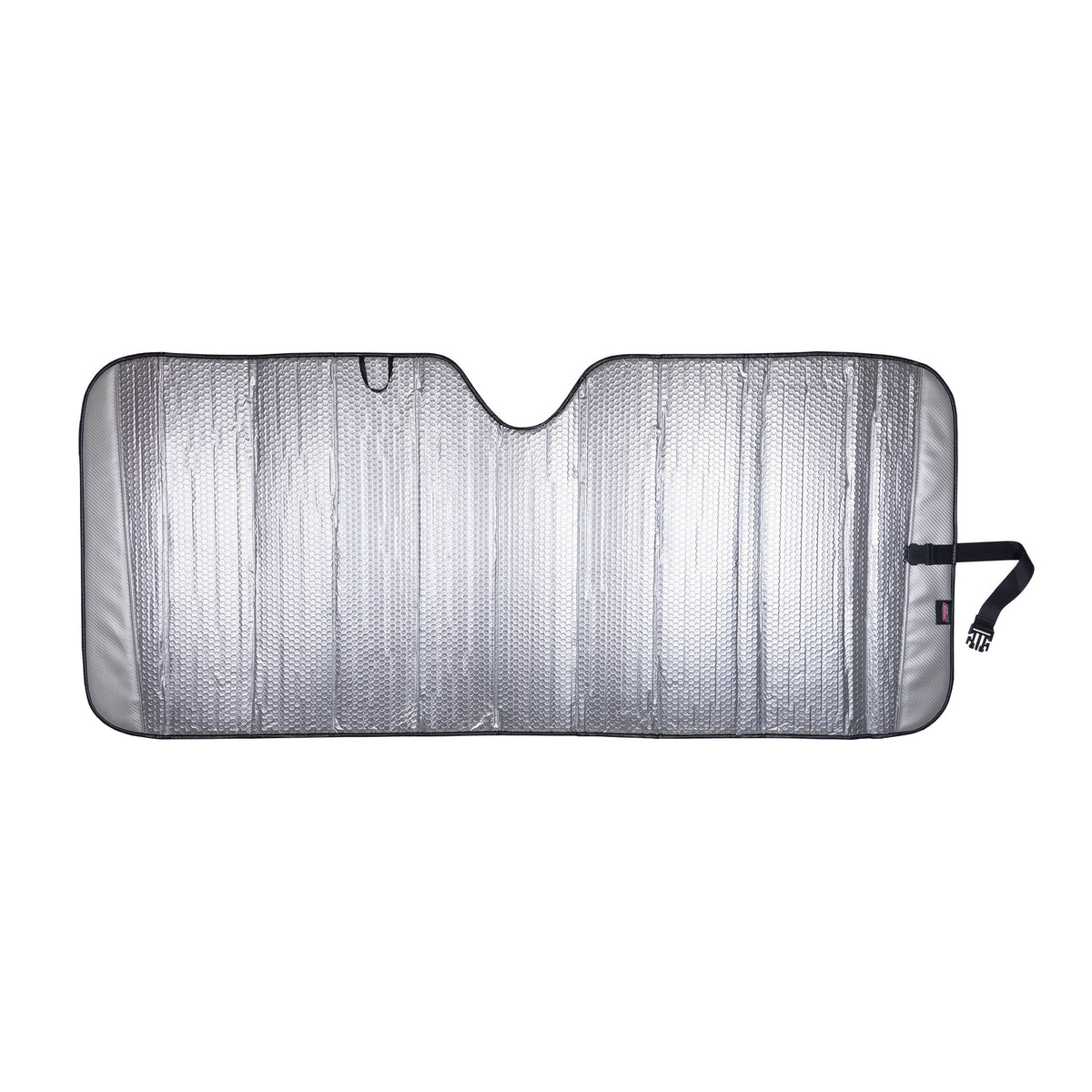 (2 pack) Genuine Dickies Silver Carbon Fiber Accordion Windshield Sun Shade, 41131WDI