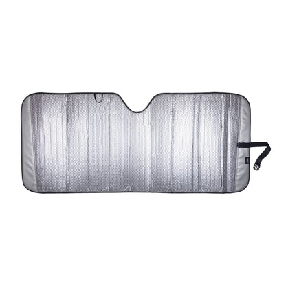 (2 pack) Genuine Dickies Silver Carbon Fiber Accordion Windshield Sun Shade, 41131WDI