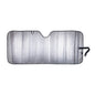 (2 pack) Genuine Dickies Silver Carbon Fiber Accordion Windshield Sun Shade, 41131WDI