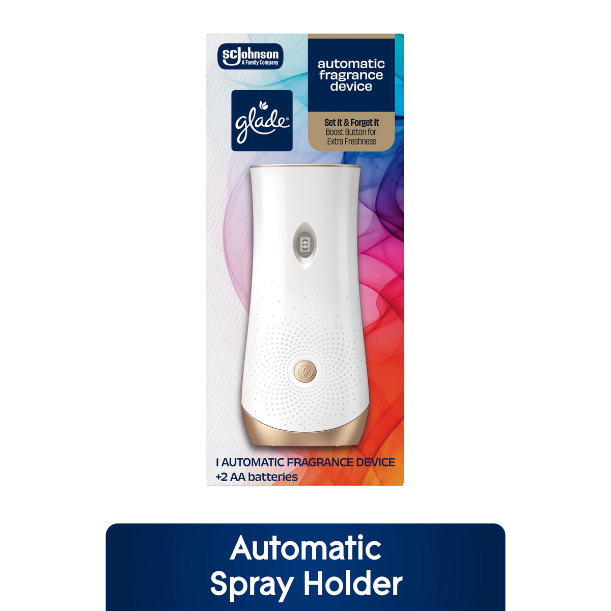 (4 pack) Glade Automatic Spray Holder, Battery-Operated Air Freshener, 10.2 oz