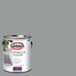 Glidden Porch & Floor 1 gal. Dark Gray Satin Interior/Exterior Paint with Primer